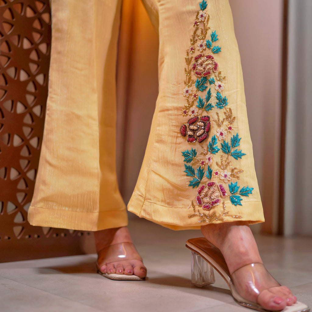 Butter Yellow Co-ord Set