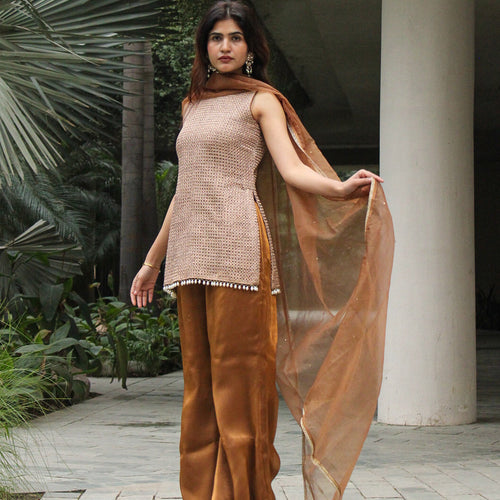 Brown Suit Set