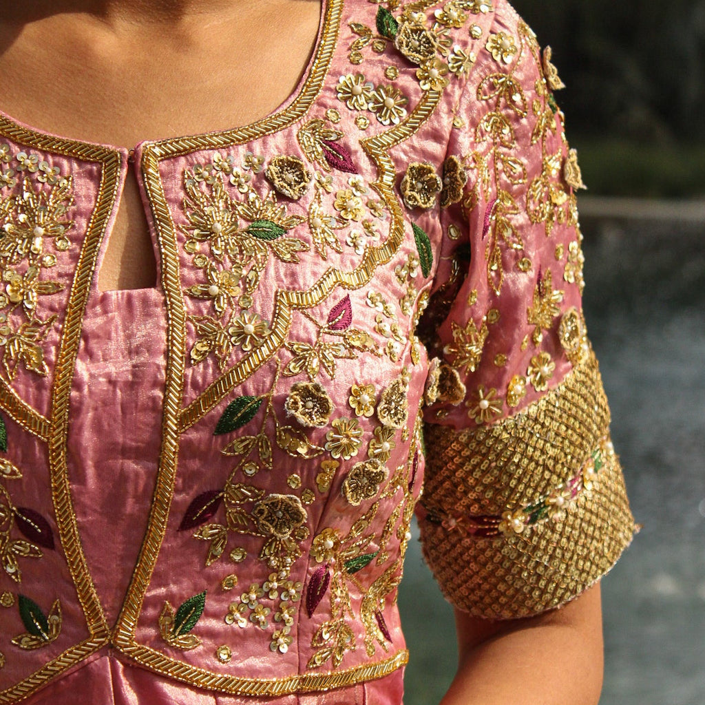 Pink Anarkali