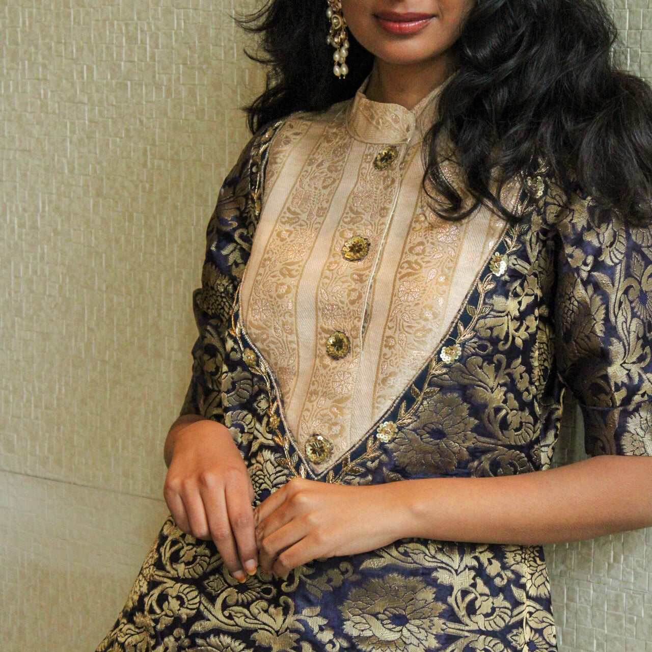 Midnight Brocade Set