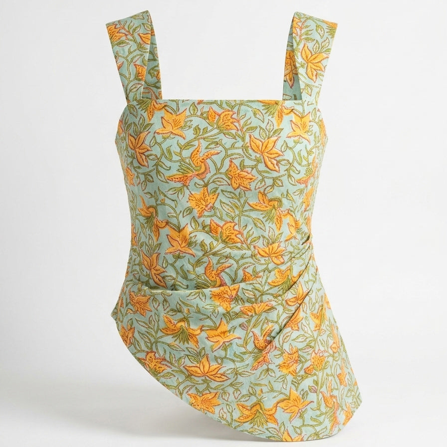 Floral Cotton Top